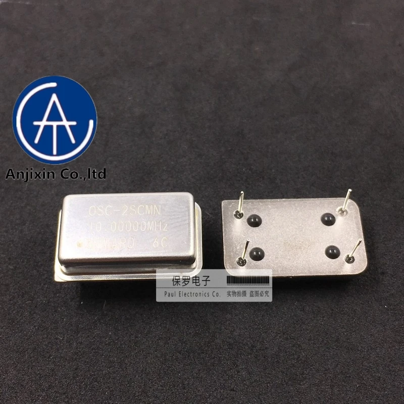 

10 шт. 100% оригинальная новая чжунчжэн Прямоугольник DIP-14 в натуральную величину для активного отдыха с украшением в виде кристаллов 10 м 10 МГц 10,000 5v в наличии