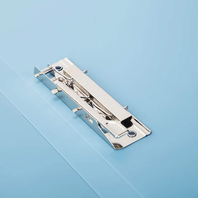 Deli High Quality Matte A4 Metal Single Strong Clip+ Insert Bag Hard Folder Office Supplies 5111 Document Holder