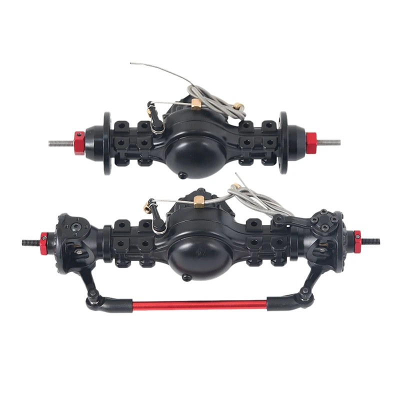 

Front/Rear Axle Differential Built-In Steel Gear Metal Alloy for RC Cars Upgrade Parts 1/14 Tamiya Tow Drag Truck