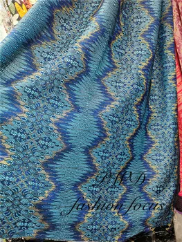 

New design embroidered tulle net Lace fabric Nigerian style french tulle lace fabric