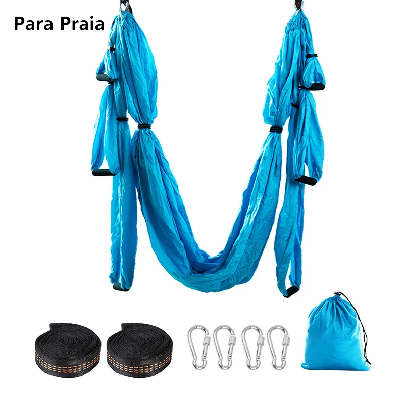 Hot Sale Yoga Hammock Anti Gravity Ultralight Parachute Nylon Aerial Yoga Swing hammock Unmissable Fitness Equipment Home Gym