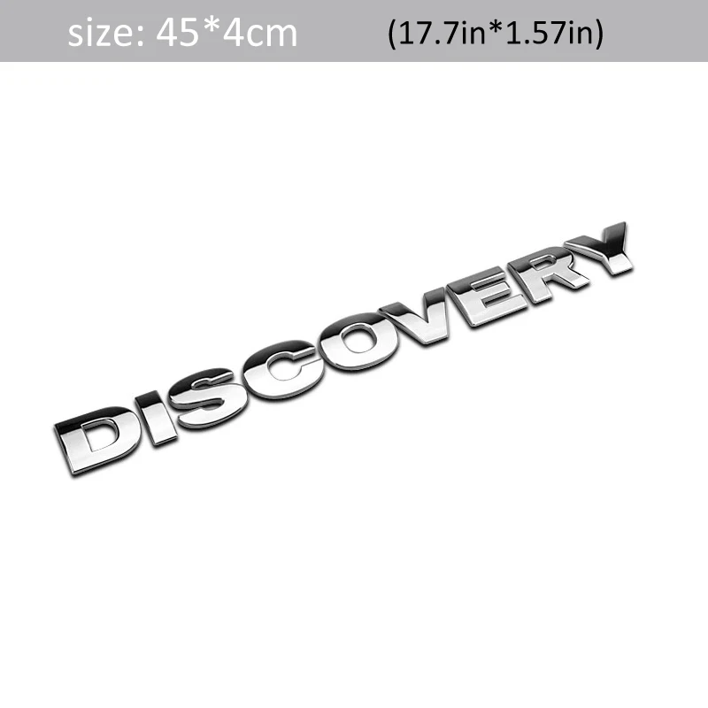 1 шт. 3D металлические наклейки для автомобиля боковое крыло задний багажник