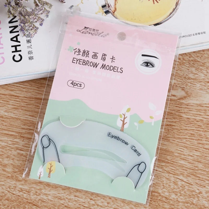 Трафареты для бровей инструменты для макияжа резьбы артефакт Thrush Aid Card Thrush Card Threading