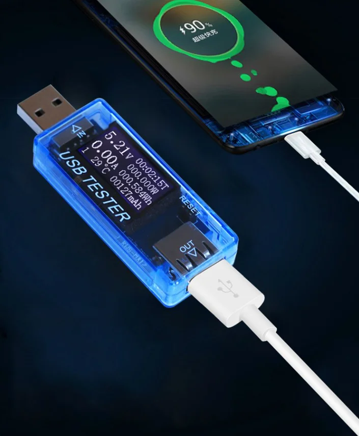 KWS-MX17 8 в 1 4-30 в USB Вольтметр Амперметр электрический источник питания измеритель напряжения тока USB Тестер монитор