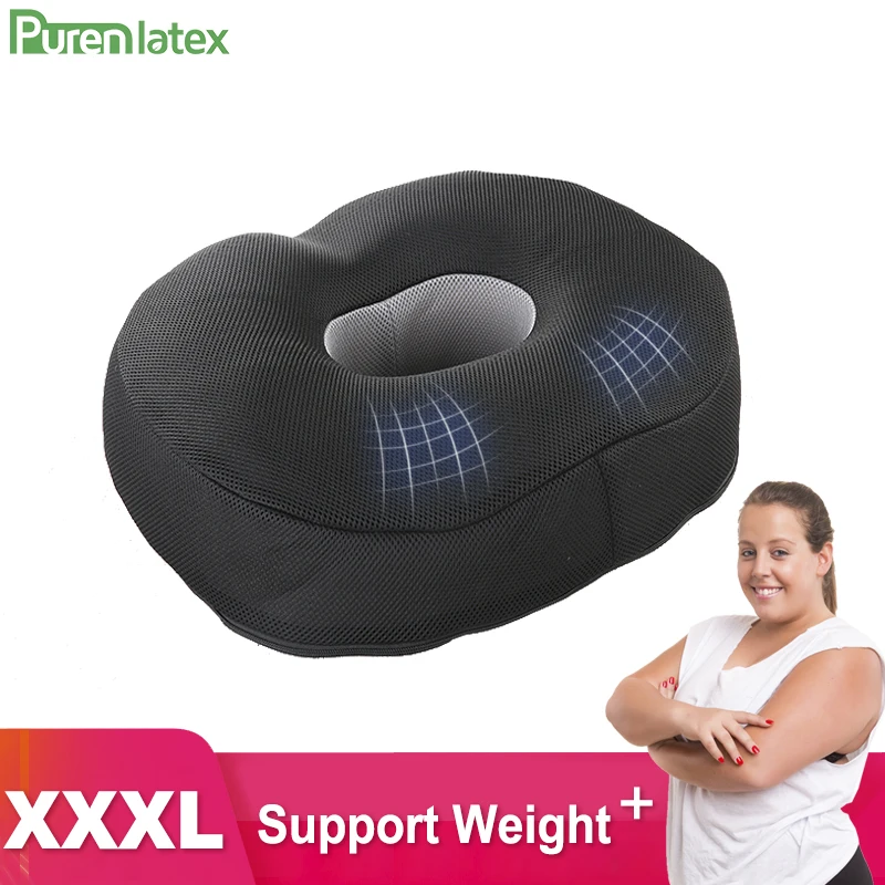 Ортопедическая подушка Purenlatex для кресла матрас большого размера XXXL из