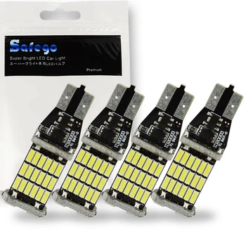 

Hot Sale 4PCS Car Reverse Lights1000 lumens W16W Canbus Lamp Error Free 921 912 T10 T15 LED SMD 4014