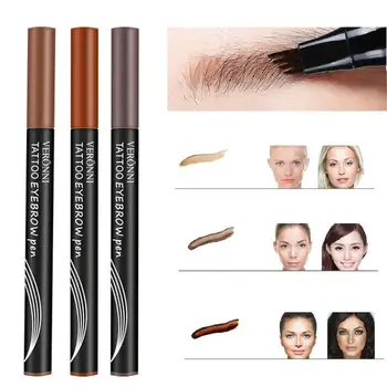 

Cosmetics Brow Pencil Eyebrow Pencil 4 Color Tattoo Long Sketch Waterproof Microblading Liquid Pen Lasting Professional Fin I5M6