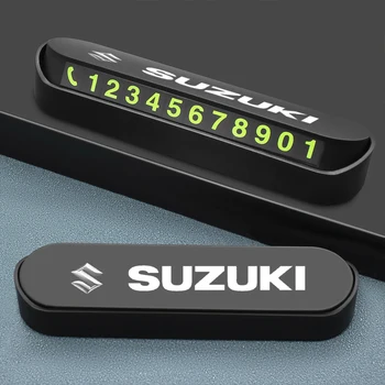 

Car Styling Temporary Parking Card Phone Number Card Plate Park Stop For SUZUKI Swift SX4 lets 2 vitara bandit 400 liana escudo