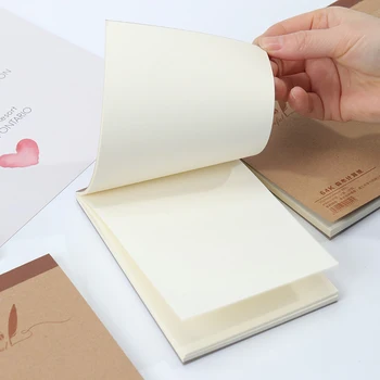 

1PC 60 Sheets 64K Notebook Paper Notepad Pocketbook Diary Journal Office School Drawing Gift