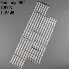 

12 PCS/set LED Backlight strip for UE55H6300 UE55H5500 UE55H6200 UE55H6400 UE55H6800 UE55J5000 BN96-30432A 30431A 30430A 30429A