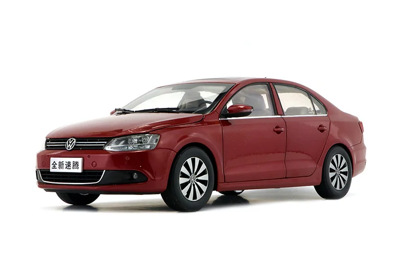 1:18 Diecast Model for Volkswagen VW Sagitar 2012 Euro Jetta MK6 Red Alloy Toy Car Miniature Collection Gifts | Игрушки и хобби