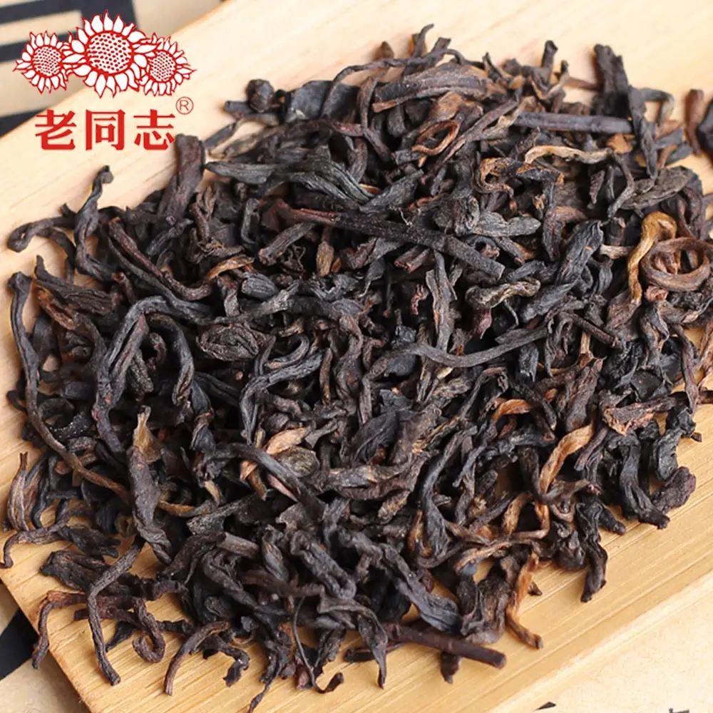 YUNNAN LAOTONGZHI Haiwan 2018 Pu erh AAA Yunnan созревший пуэр 500 г| |