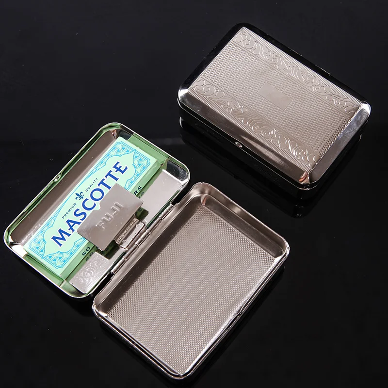 Бесплатная доставка 1 шт. металлическая коробка для табака жестяные контейнеры