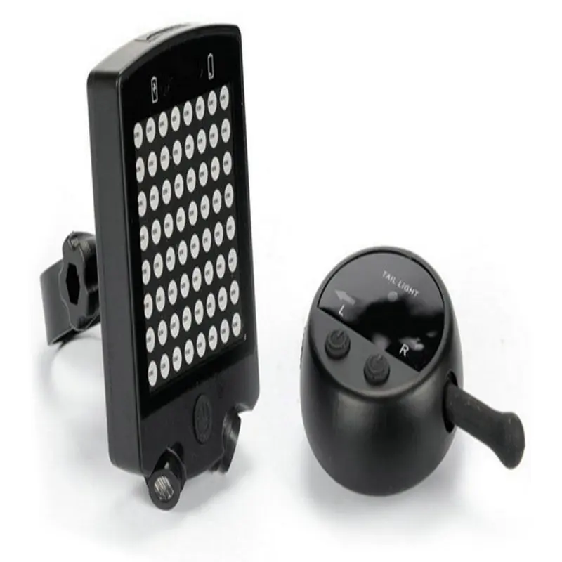 

Remote Control Bike Light Direction Indicator Rear Light USB Rechargeable Bicycle Taillights MTB Bike Safety Warning Light