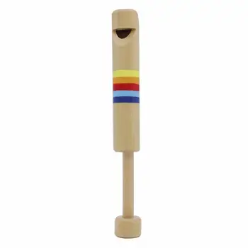 

Pull sliding Piccolo baby wooden Piccolo child voice whistle professional early education toy wooden flute instrument classic