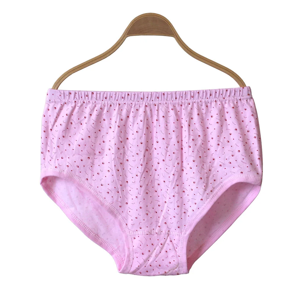 Women Panties Cotton Underwear Plus Size Comfortable suitable for middle-aged old people and also suitable for fat young  people