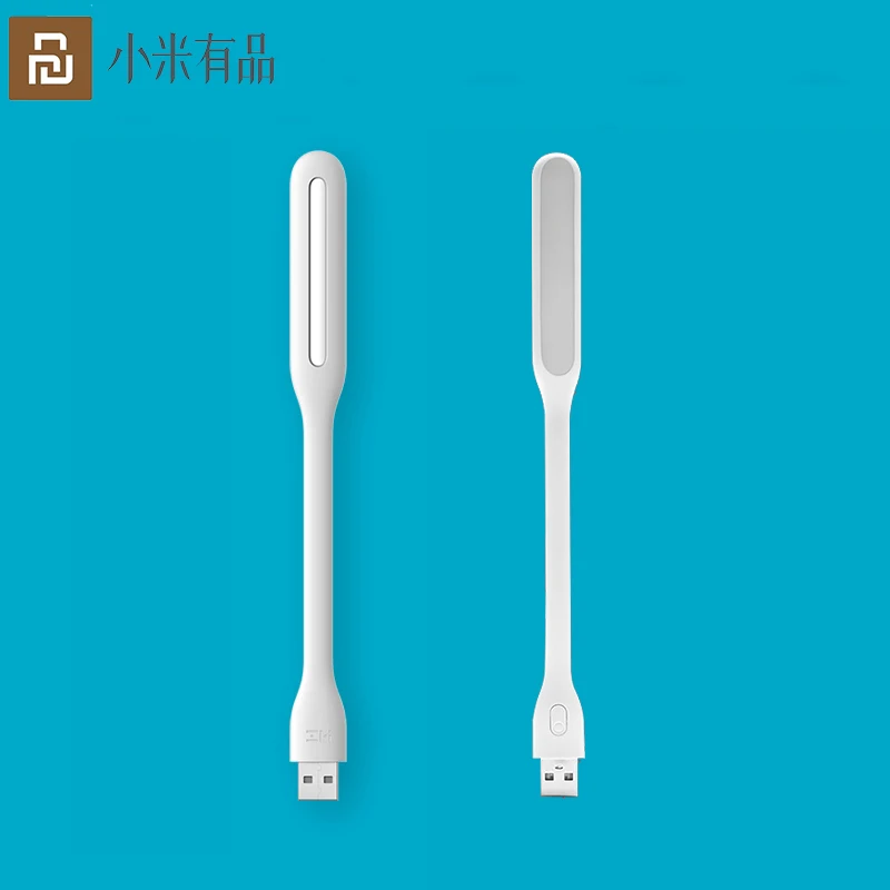 Xiaomi Mijia Youpin ZMI USB Portable LED Light With Switch 5 levels brightness for Power bank laptop Notebook | Электроника