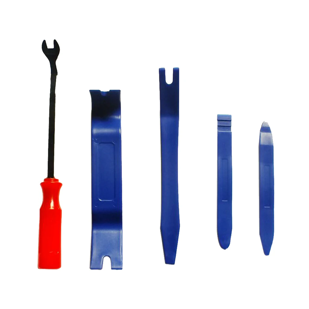 5Piece Auto Car Audio Door Dash Tirm Panel Install Removal Pry Tools Bag