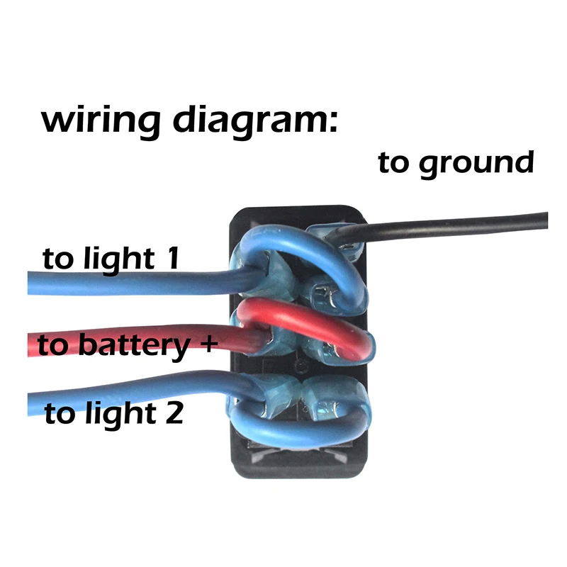 HYY Green Led 7 pin ON/Off/ON DPDT Rocker Switch for NARVA ARB Carling Style Replacement 12V 24V Marine Grade HYY Green Led 7 pin ON/Off/ON DPDT Rocker Switch for NARVA ARB Carling Style Replacement 12V 24V Marine Grade