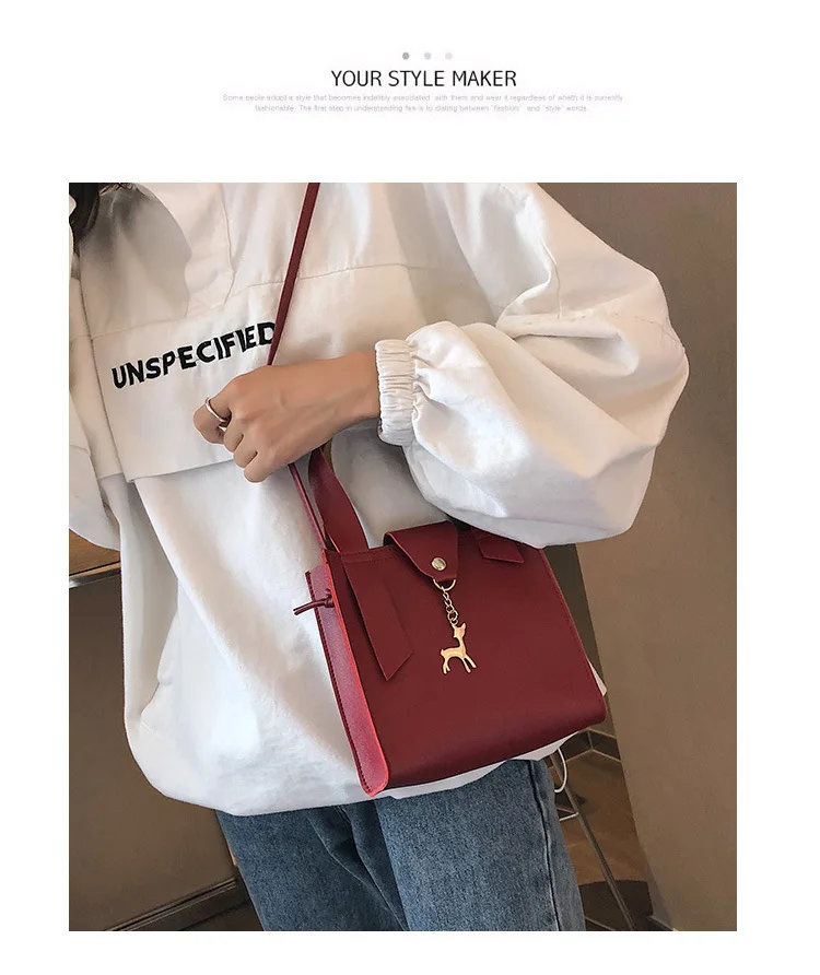 

2018 New Style Korean-style Versatile Shoulder Bag Bucket Bag