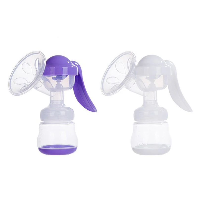 Manual Massage Breast Pump Painless Manual Adjustable Breast Pump Breast Milk Collector Silicone Portable Breastfeeding