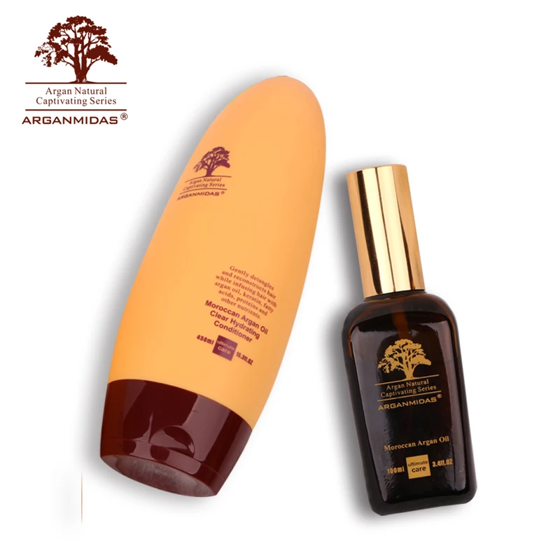 

Natural Plant 450ml Hair Conditioner and 100ml OIL Best Deep Care Nourish Hair Product Free Shipping