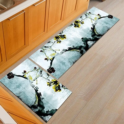 Kitchen Mat7 Геометрический Кухня коврик анти-скольжения офисное кресло Добро пожаловать коврик коврики для коврик для кухонь, ванных коврик Гостиная - Цвет: Kitchen Mat7