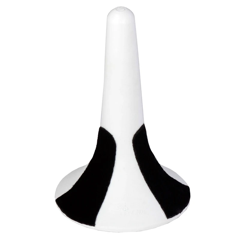 

Portable Foldable Trumpet Metal Holder Stand Trumpet Holder Detachable Professional Accessories For Wind Brass Instrument White