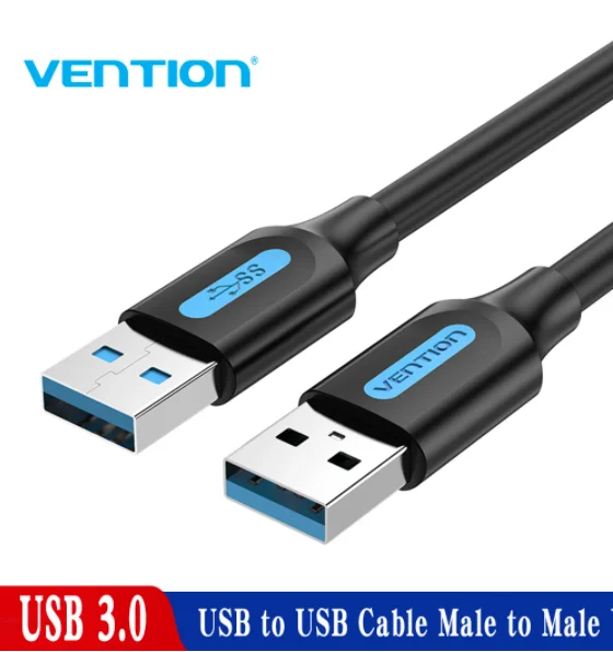 Vention USB 3 0 удлинитель Тип кабеля в кабель Папа-папа 2 шнура для жесткого диска ТВ