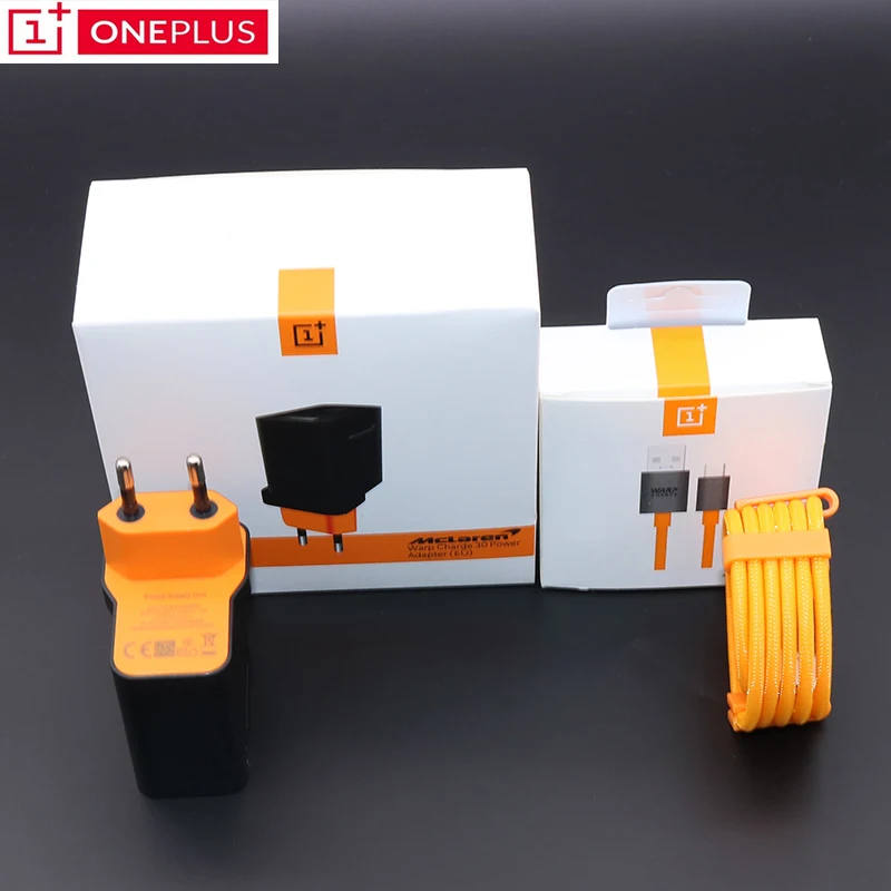 Оригинальное зарядное устройство Oneplus 30 Вт 7t pro Mclaren Warp с USB портом адаптер питания