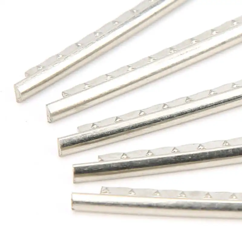 2.7mm Guitar Fret Wire Set 250HV Strength Cupronickel Fret Wire for Replacement Accessories Fretwire 24Pcs