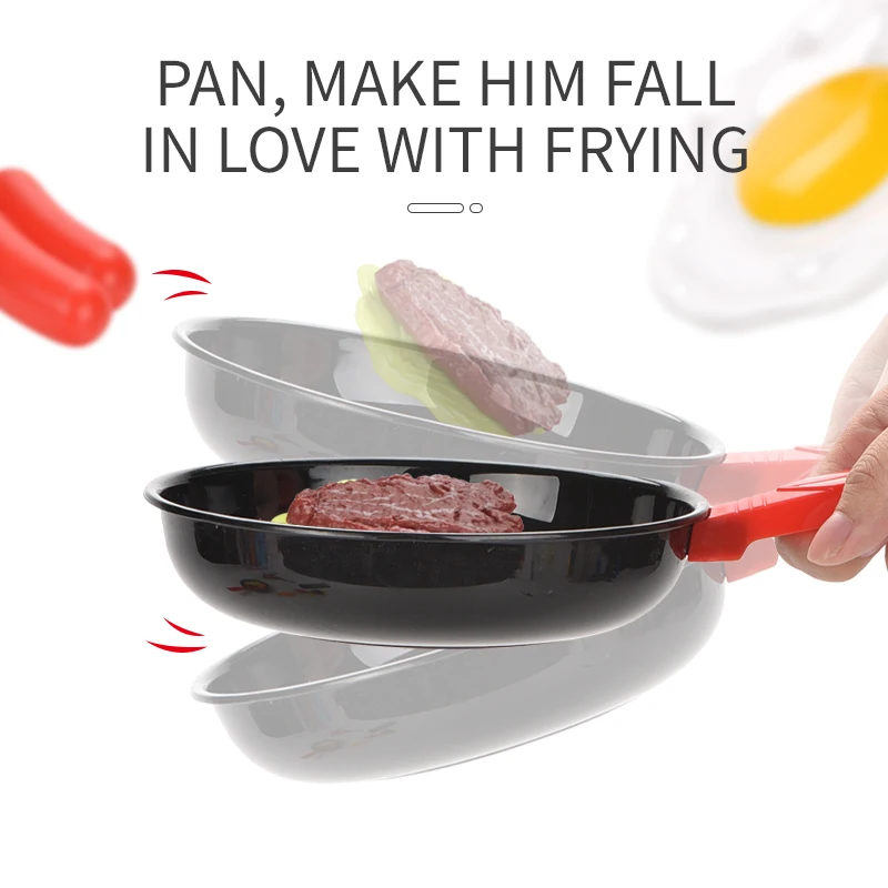 7PC Children Pretend Play Kitchen Toy Set Miniature Kitchen Simulation Food Cookware Pot Pan Cooking Play House Toy For Girl Kid