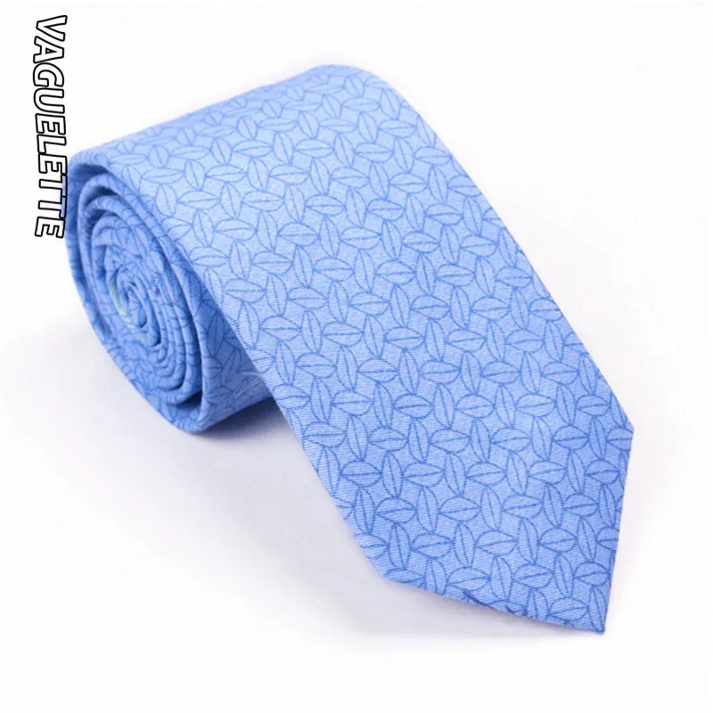 537-M VAGUELETTE Cartoon Animal Pattern Ties For Kids Children's Neckties Panda/Fox Printed Slim Tie Cotton Wedding&Party Accessories - Цвет: 537-M