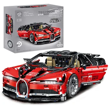 

3618pcs children boys bugatti model building blocks compatible with technic model brick toys kids bugattis chirons