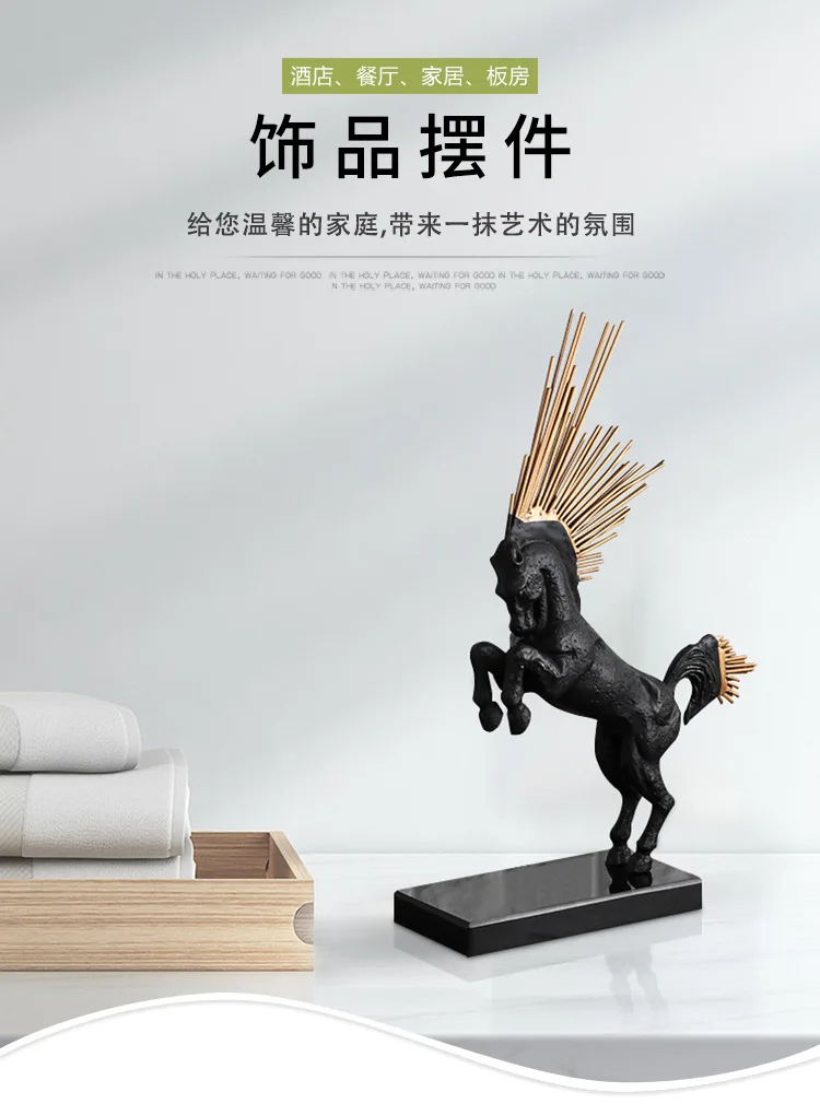 别墅会所工艺品_样板房酒店别墅会所工艺品 新古典家居软装玄关大理石铸铁 - 阿里巴巴(11)