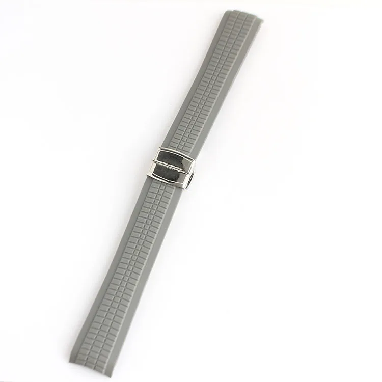 21 мм черный силиконовый резиновый ремешок для часов Patek ремешок для Aquanaut philpe 5164a 5167a ремешок для часов