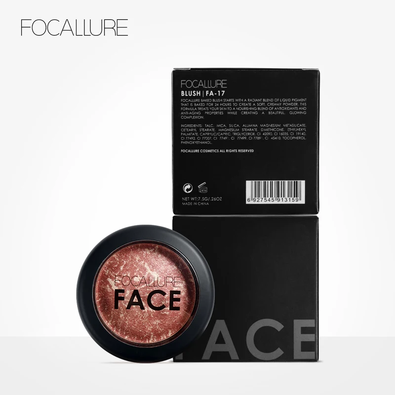 Косметика focallure Румяна высшего качества профессиональная щека 6 цветов
