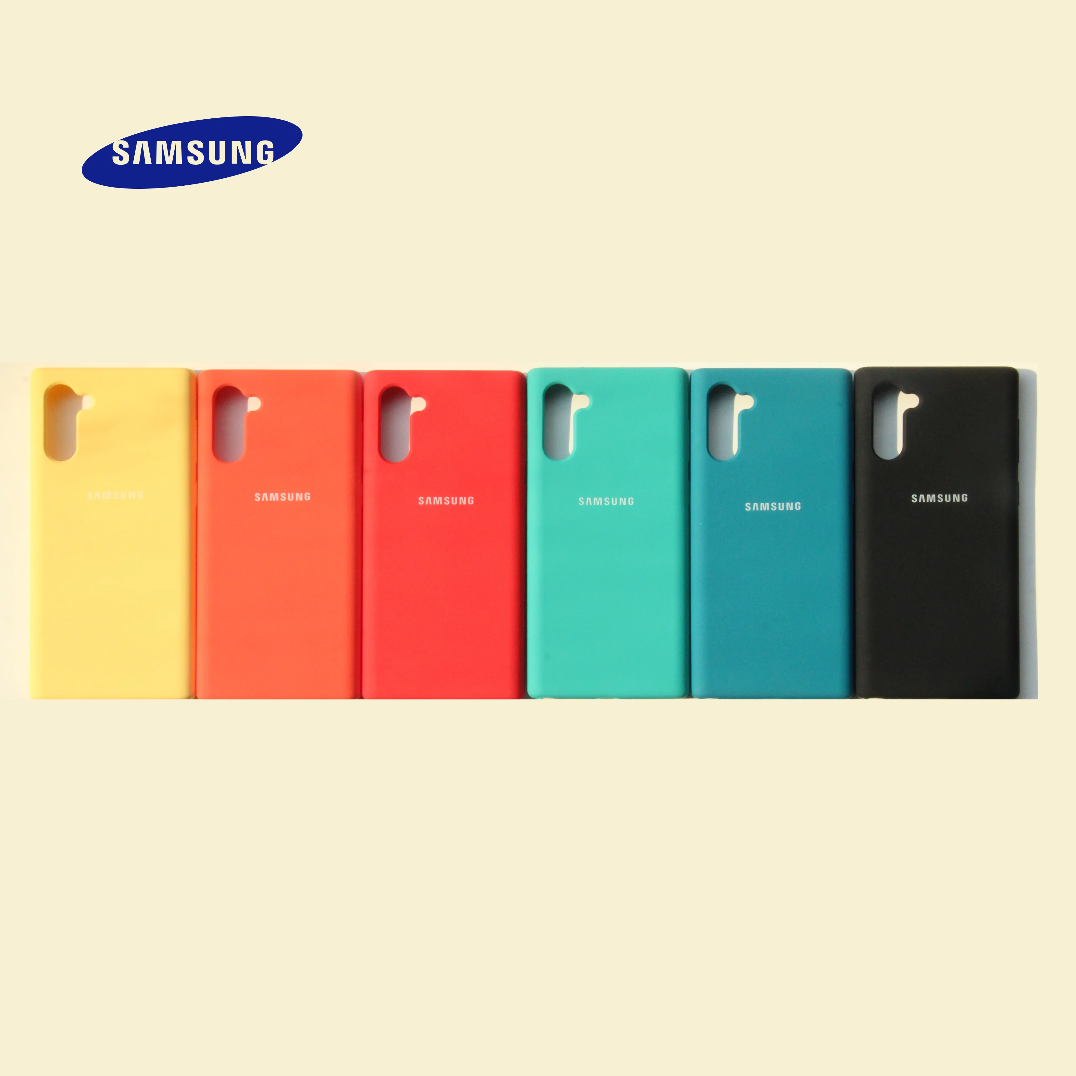 Оригинальный жидкий силиконовый чехол для samsung Galaxy Note 10 Pro шелковистая мягкая на