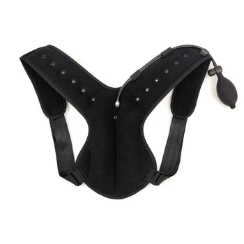 

Inflatable Back Brace Posture Corrector Straightener Upper Spine Support