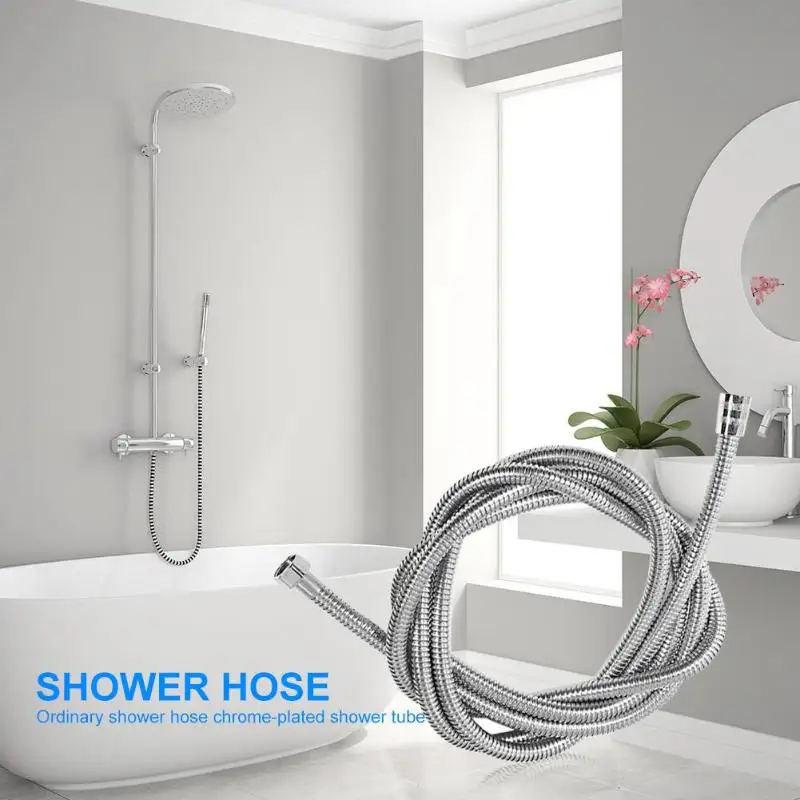 

1.5m Explosion-proof Hose Spring Tube Pull Tube Shower Hose Bathroom Accessories Increased Style Comfort and Durability