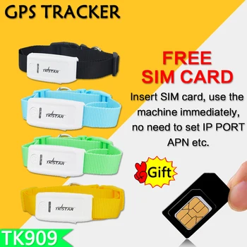 

TK-STAR pet tracker gps free web platfrom real time tracking gps for cats dogs animal withcollar tk909