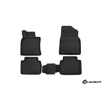

3D mats in salon Toyota Camry, 2018, 4 PCs (PU) (Toyota)