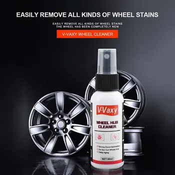 

50ml Car Hubs Cleaning Wheel Rim Cleaner Detergent Anti-Rust Tire Wash Agent Derusting Coating Spray Wheels Care