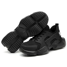 Обувь для защиты труда; Новинка; нескользящая износостойкая дышащая обувь с защитой от прокалывания; защитная обувь для строительной мастерской