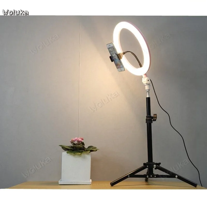 Ring light mobile live bracket fill light multi-function landing self-timer for live photography CD50 T07