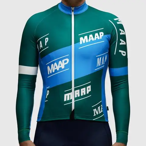jersey Maap team pro рубашки для велоспорта мужские длинные велосипедные Джерси Зимние флисовые Майо для велоспорта camisa ciclismo masculina tenue cycliste homme - Цвет: jersey