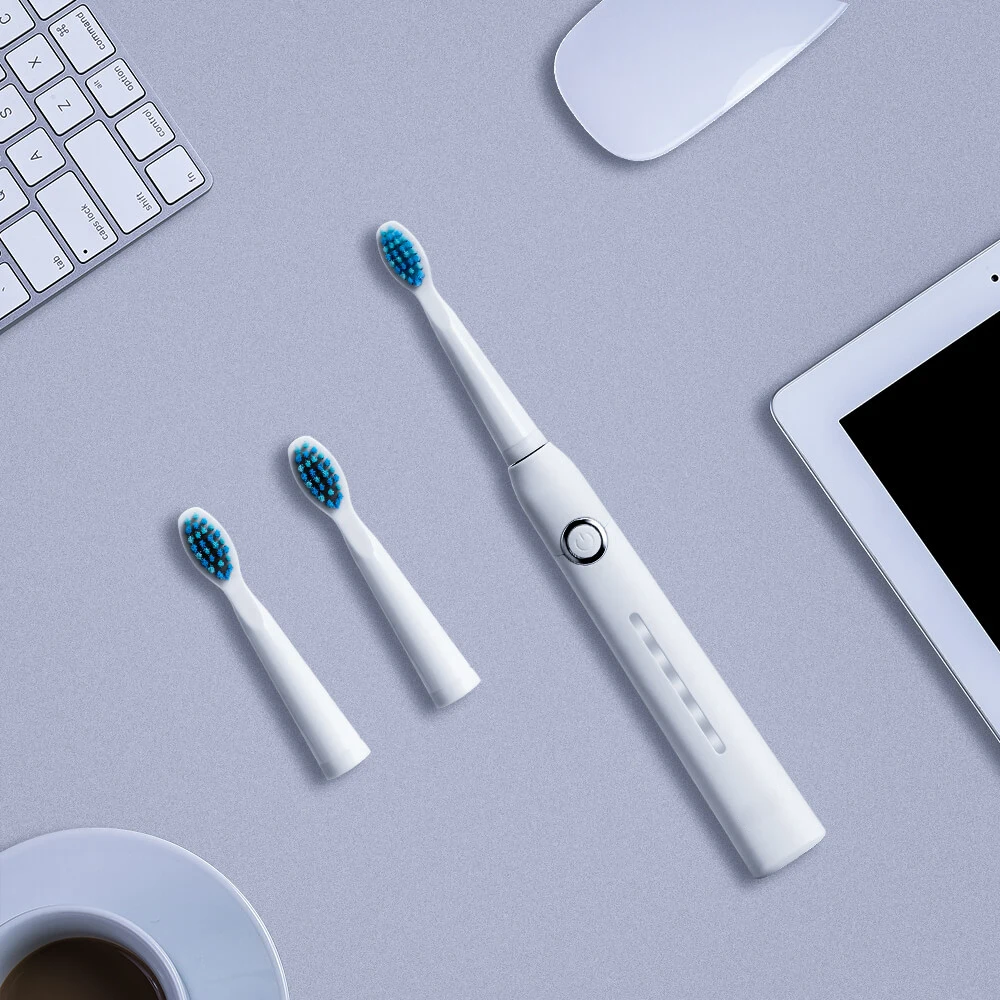 Fashion 5 Modes Sonic Electric Toothbrush Rechargeable USB Ultra Sonic Tooth Brush Waterproof for Adults Teeth Whitening