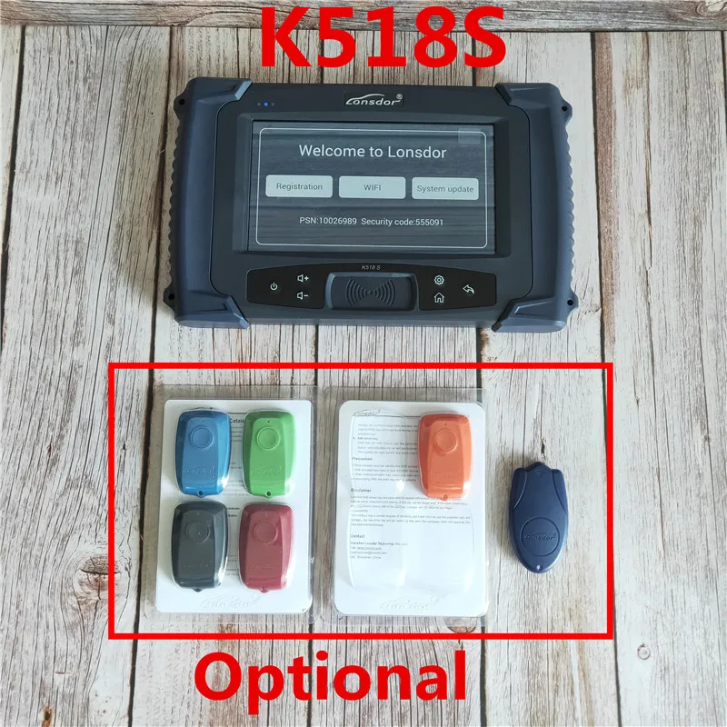 Lonsdor K518S автоматический ключ программист Базовая версия без жетонов ограничения поддерживает все модели и функцию регулировки одометра