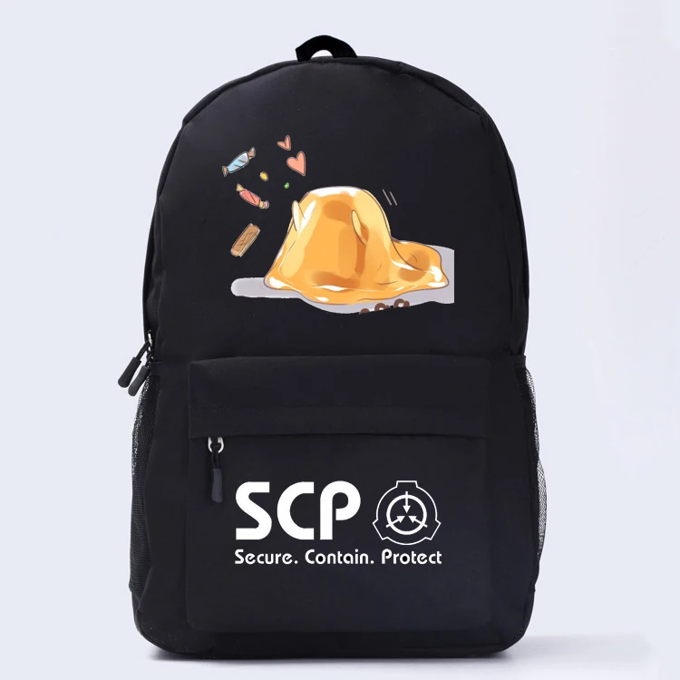 Style 3 Мультфильм SCP безопасный содержит защитную основа Школьный рюкзак сумки путешествия ноутбук сумка Книга Путешествия подростков подарок - Цвет: Style 3