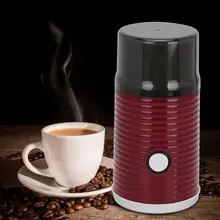 Электрическая кофемолочная машина бобовая кофейная специя Бытовая мельница из нержавеющей стали кофемолка 180 Вт ЕС вилка 220-240 В